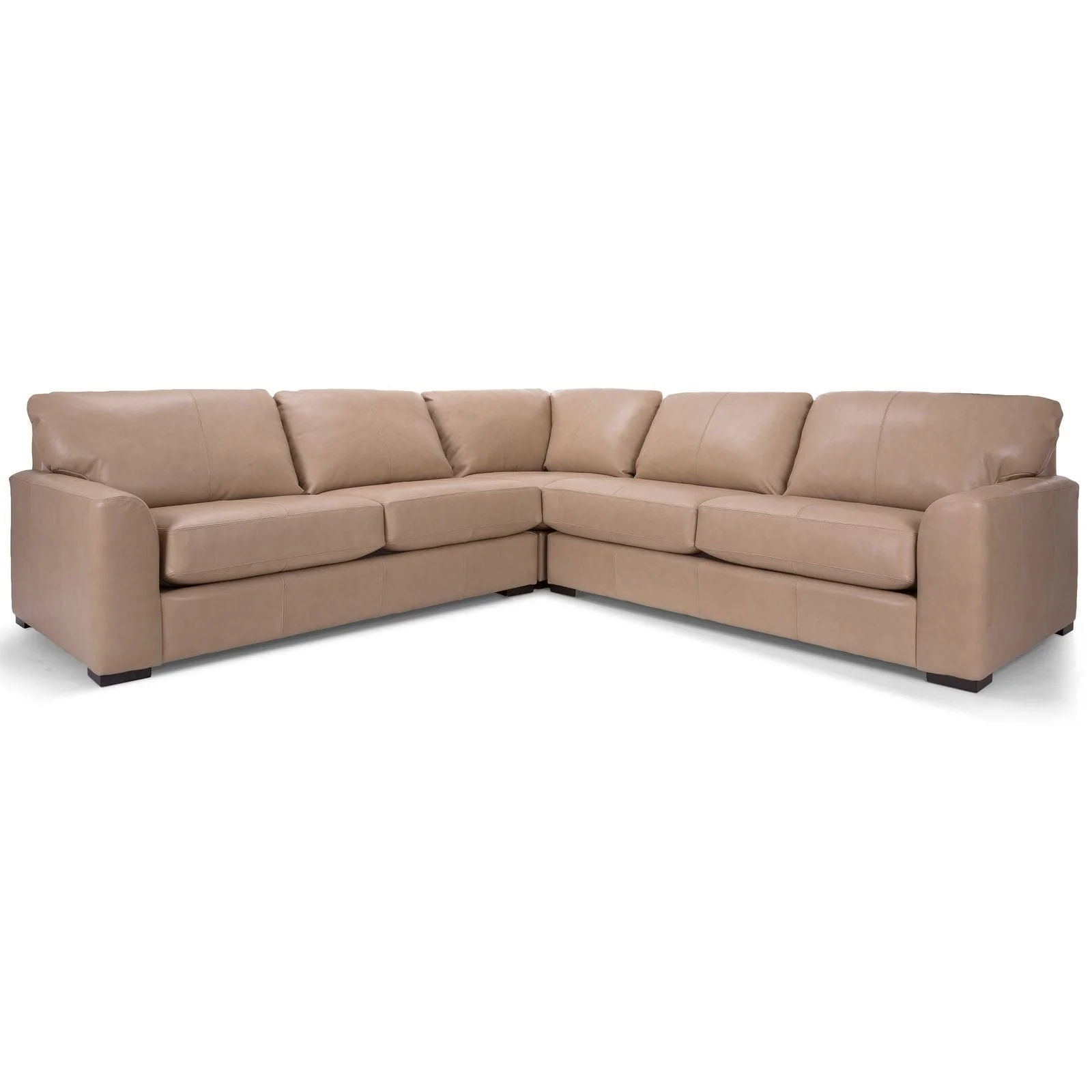 3786 Sectional - Leather - Image 2