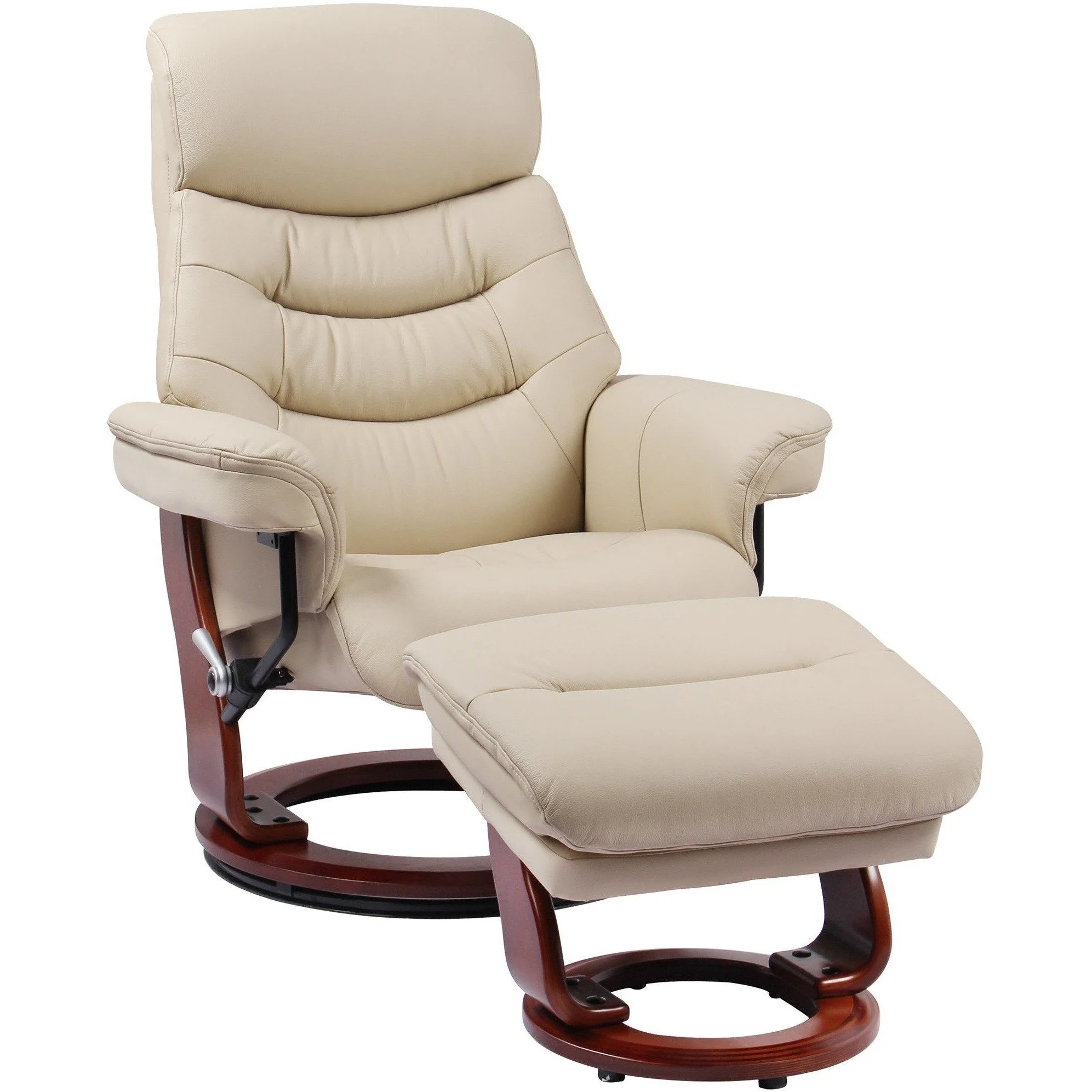 Benchmaster Happy Recliner & Ottoman - Image 3