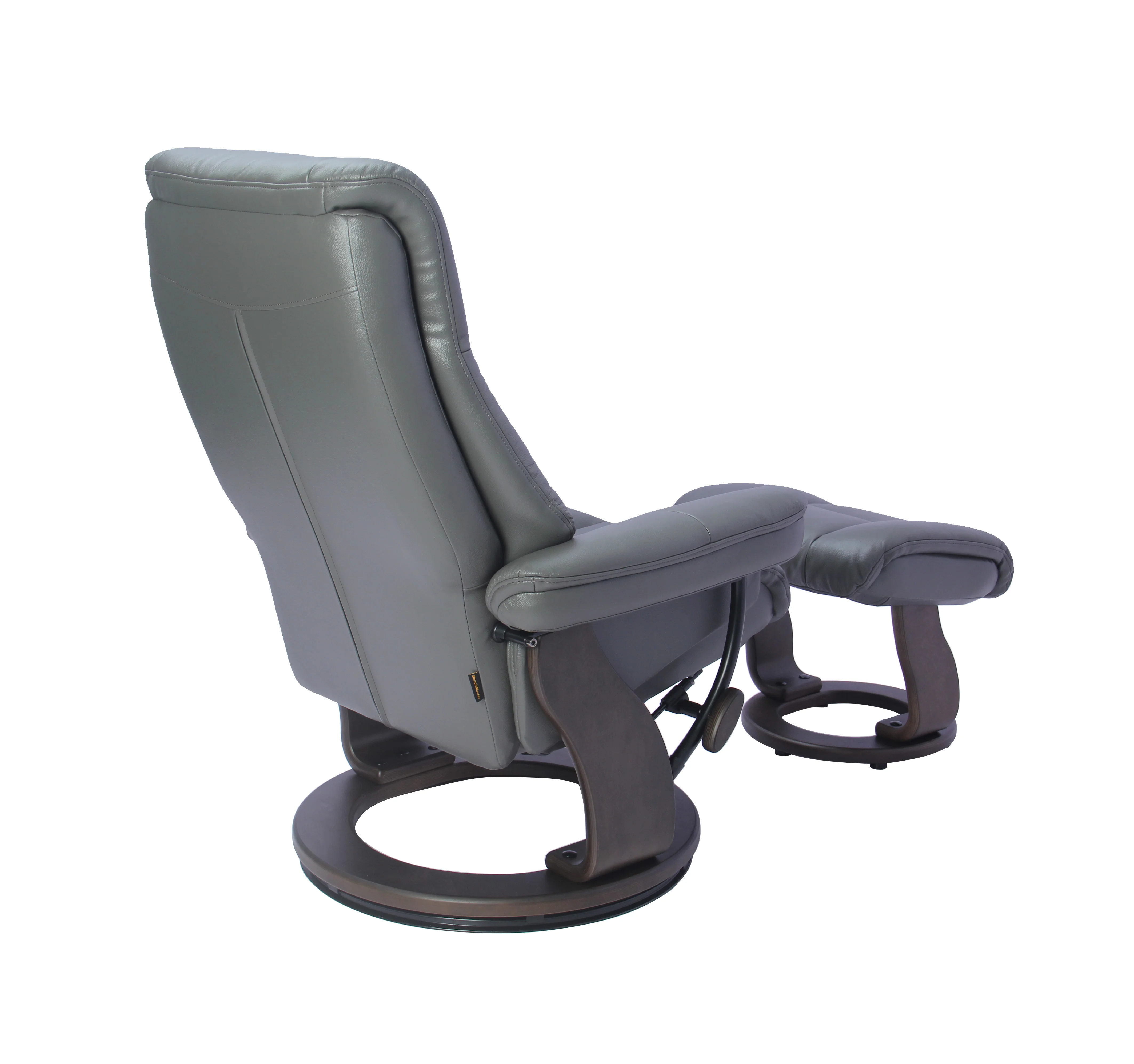 Benchmaster Nolan Recliner & Ottoman - Image 10