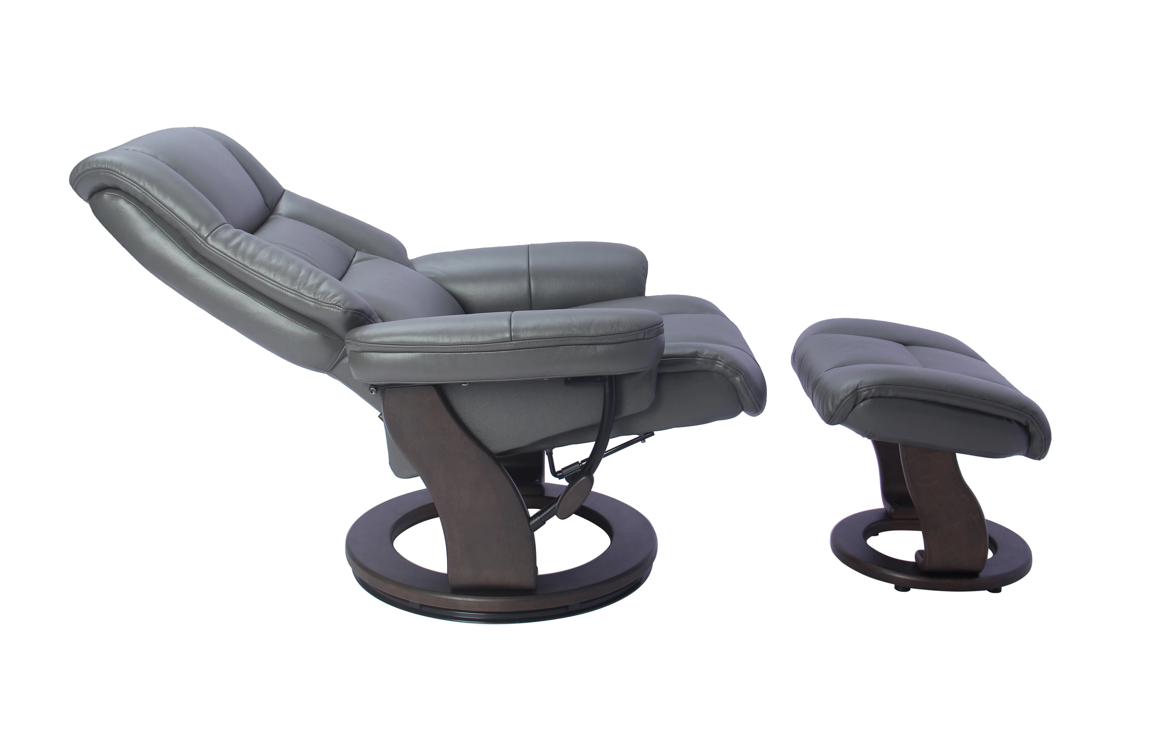 Benchmaster Nolan Recliner & Ottoman - Image 8