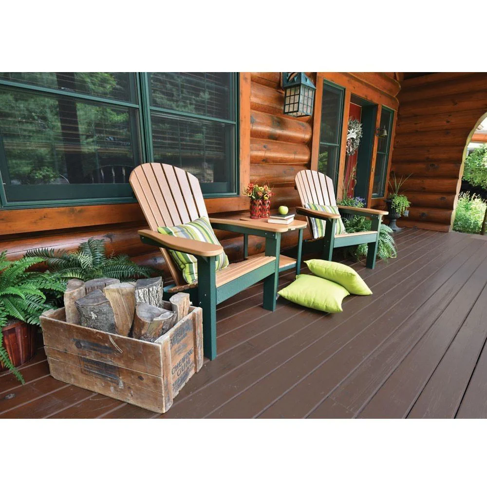 Comfo Back Adirondack 3pc Chair Set