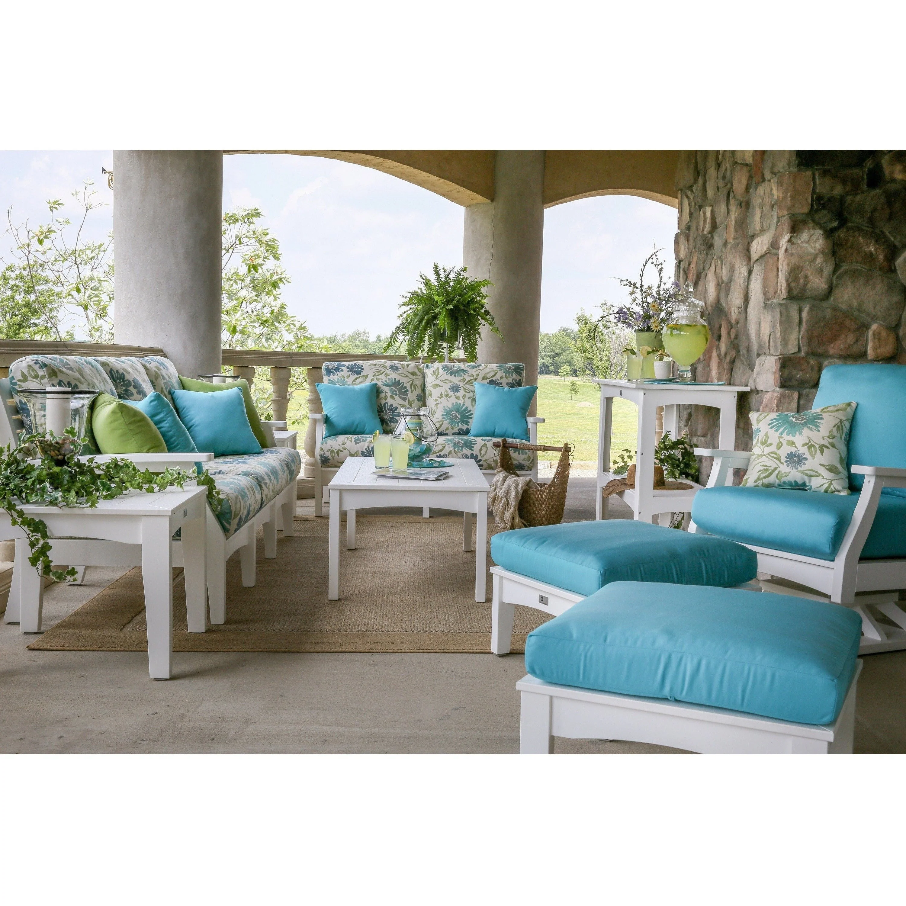 Classic Terrace Ottoman - Image 3
