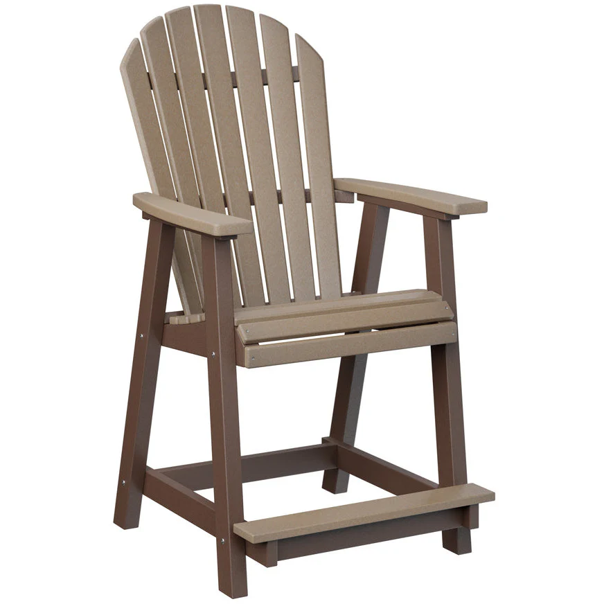 Comfo Back Adirondack Counter Chair - Image 6