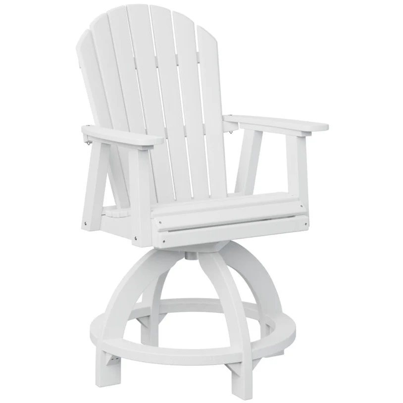 Comfo Back Adirondack Swivel Counter Chair - Image 11