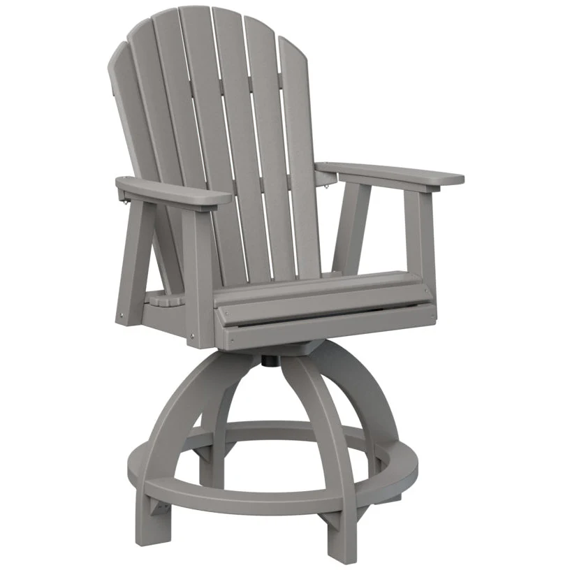 Comfo Back Adirondack Swivel Counter Chair - Image 15
