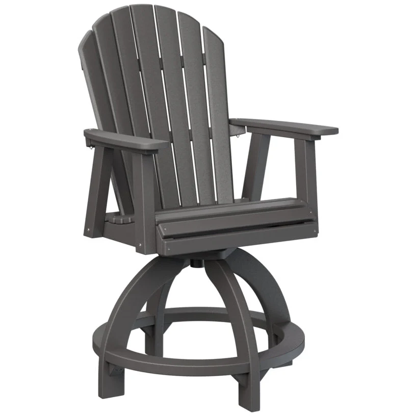 Comfo Back Adirondack Swivel Counter Chair - Image 16