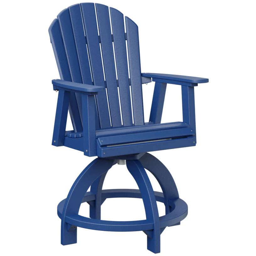 Comfo Back Adirondack Swivel Counter Chair - Image 18