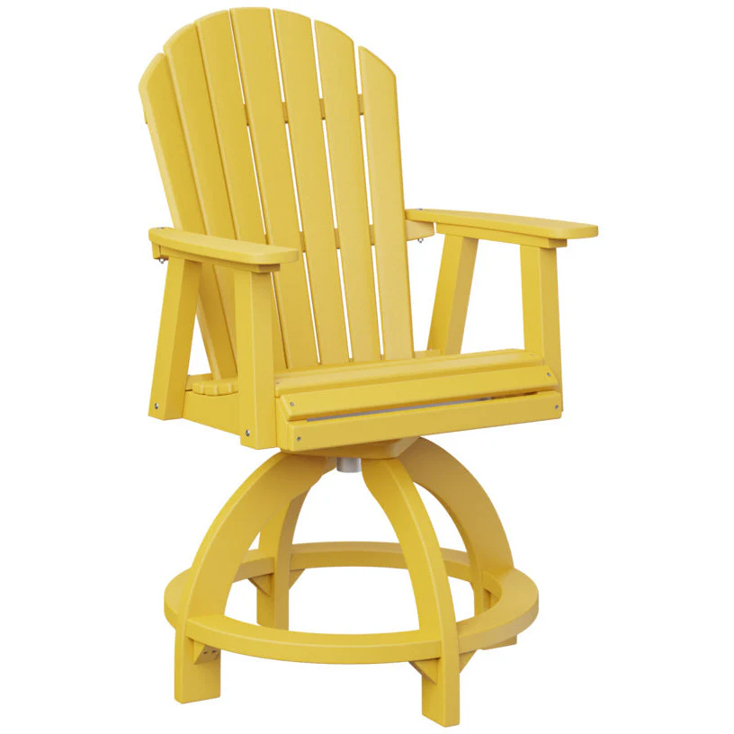 Comfo Back Adirondack Swivel Counter Chair - Image 22