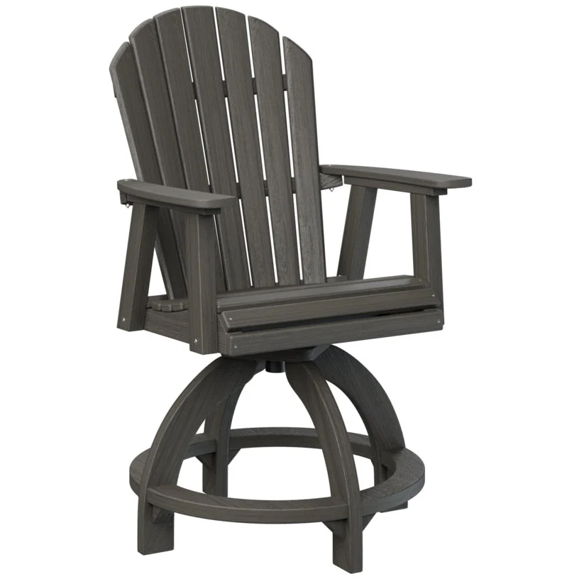 Comfo Back Adirondack Swivel Counter Chair - Image 25
