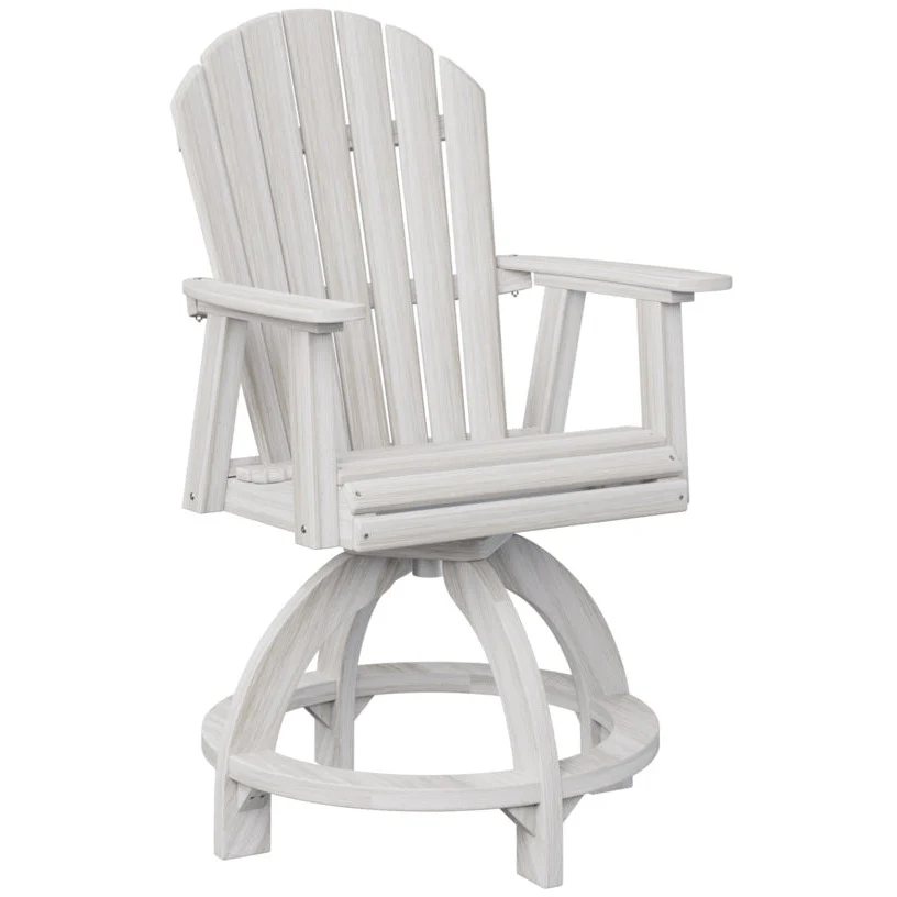 Comfo Back Adirondack Swivel Counter Chair - Image 28