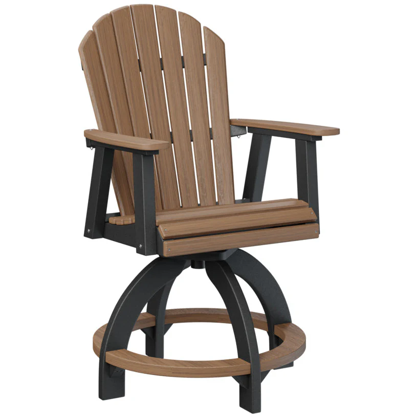 Comfo Back Adirondack Swivel Counter Chair - Image 33