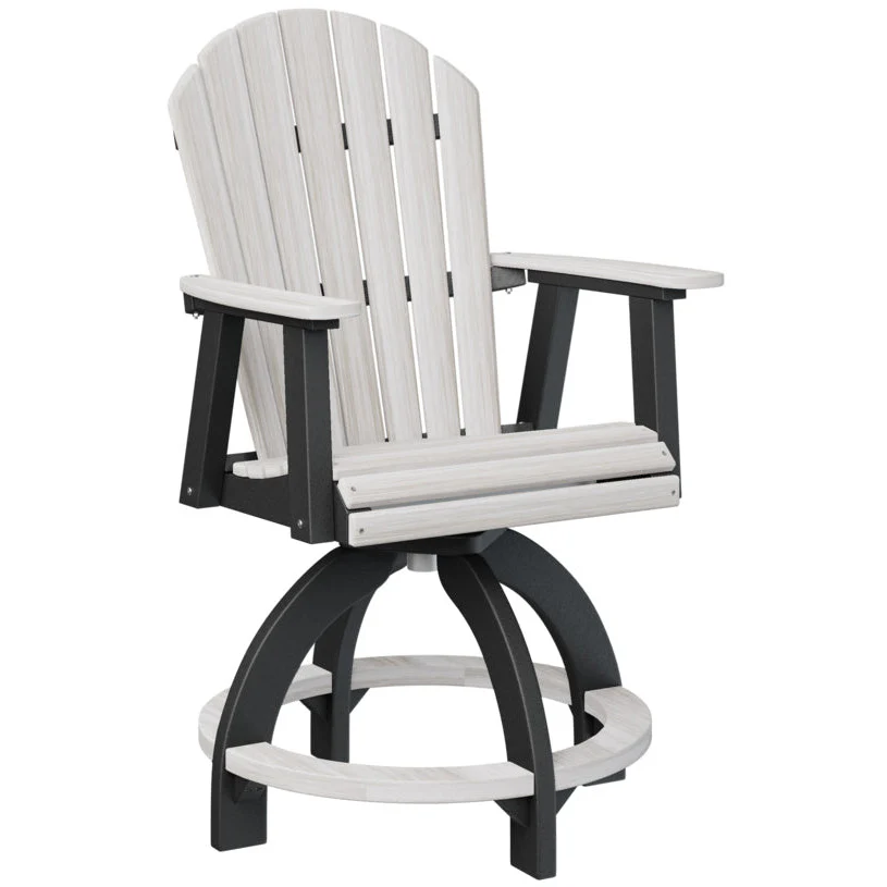 Comfo Back Adirondack Swivel Counter Chair - Image 37