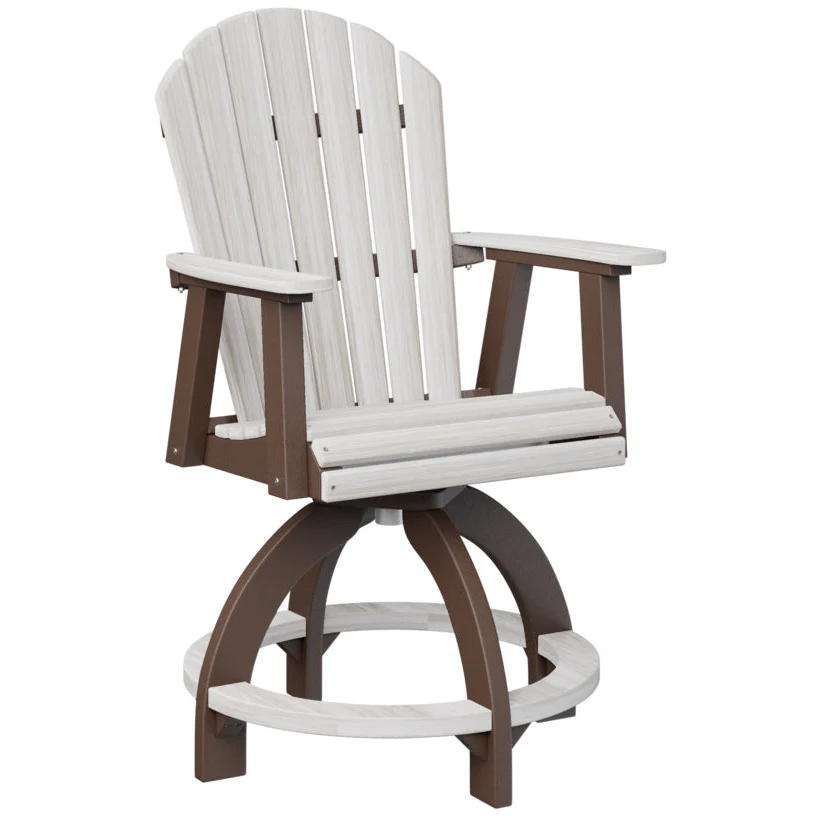 Comfo Back Adirondack Swivel Counter Chair - Image 38