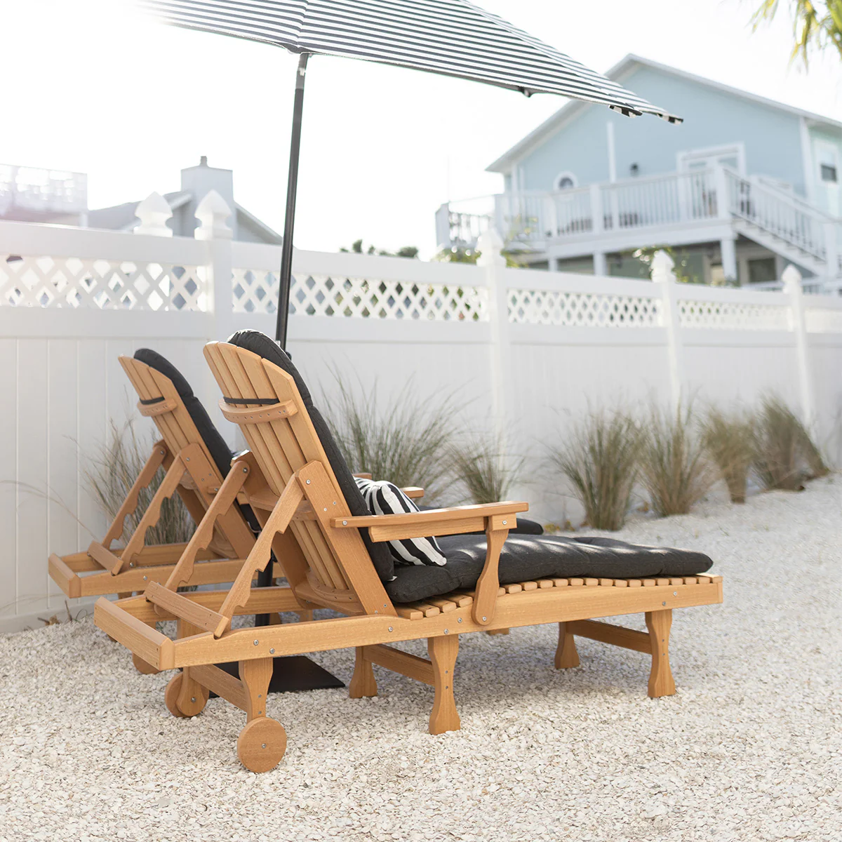 Comfo Back Adirondack Chaise Lounge - Image 4