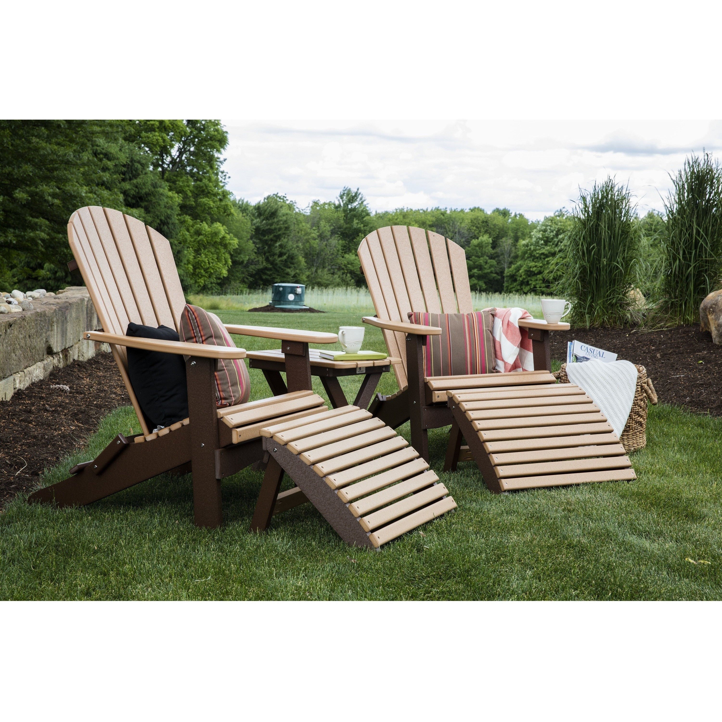 Comfo Back Adirondack Folding Chair - Image 4