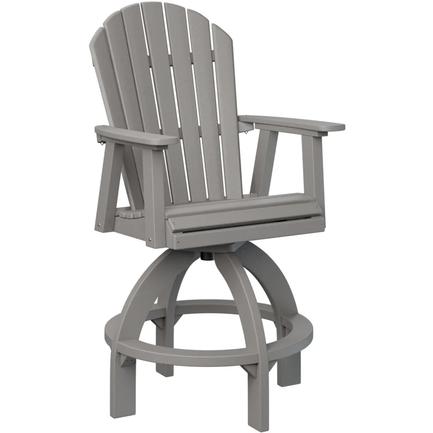 Comfo Back Adirondack Swivel Bar Chair - Image 12