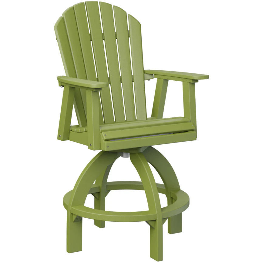 Comfo Back Adirondack Swivel Bar Chair - Image 18