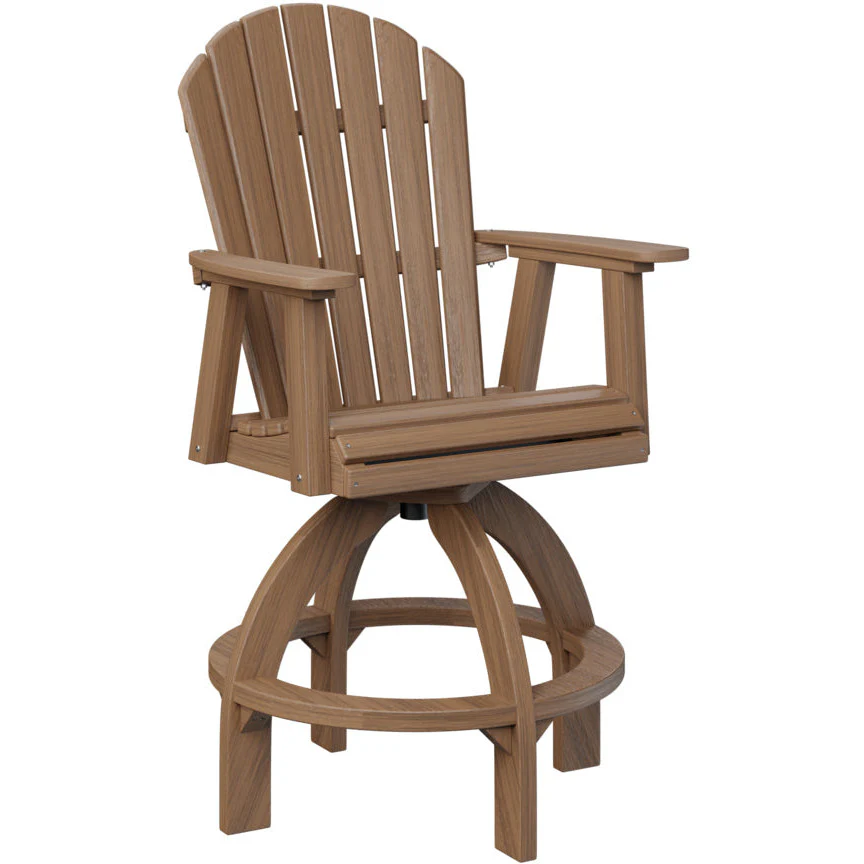 Comfo Back Adirondack Swivel Bar Chair - Image 20