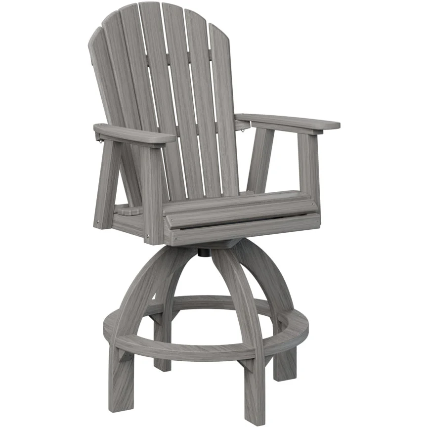 Comfo Back Adirondack Swivel Bar Chair - Image 23