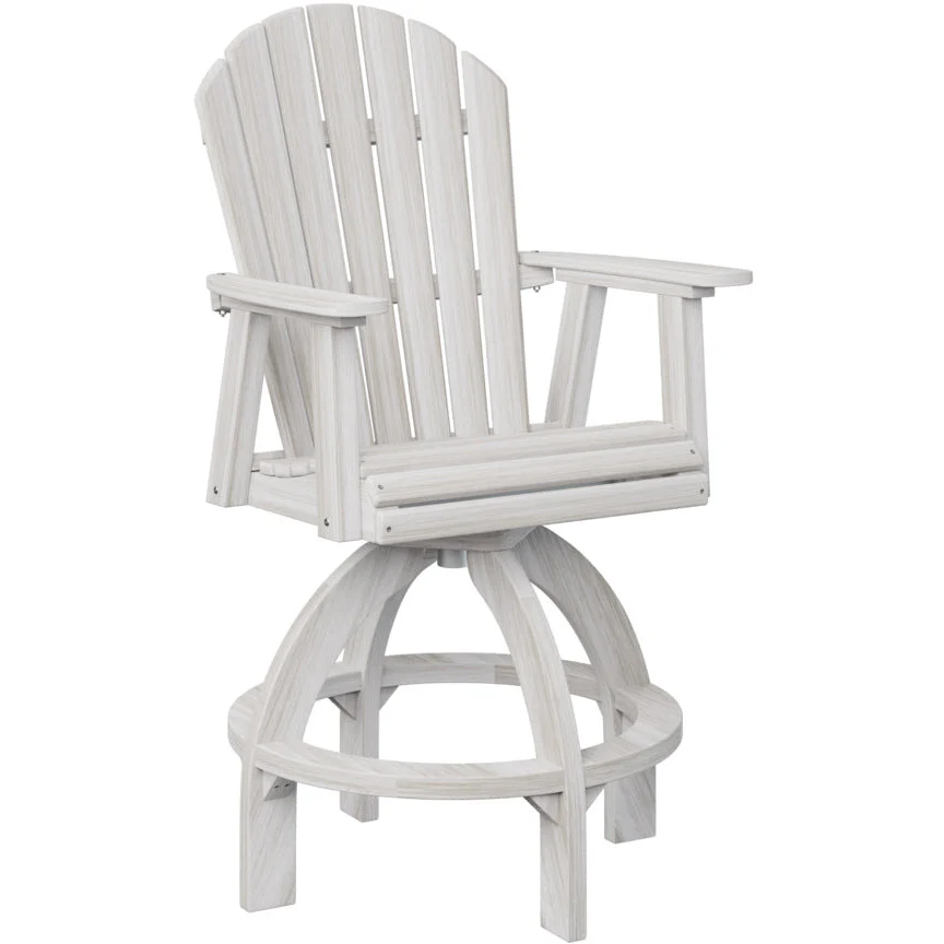 Comfo Back Adirondack Swivel Bar Chair - Image 25