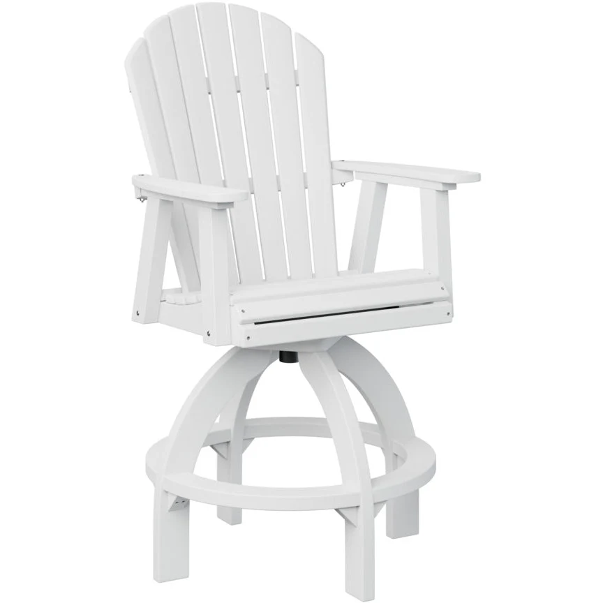 Comfo Back Adirondack Swivel Bar Chair - Image 8