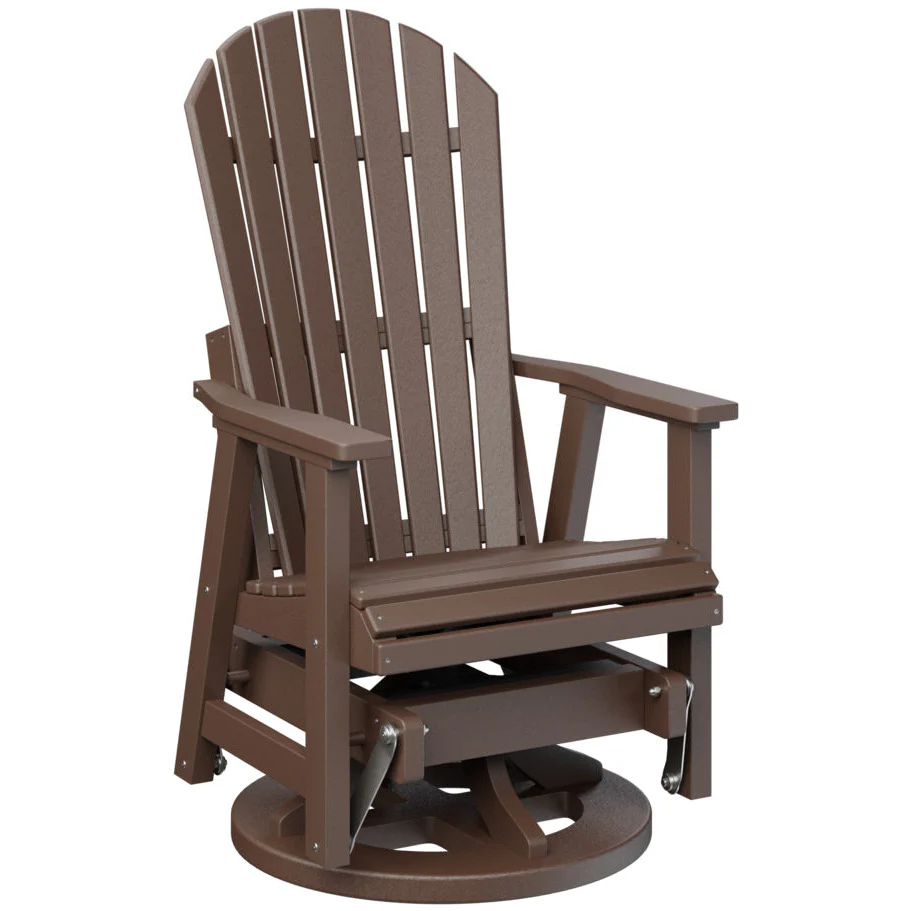 Comfo Back Adirondack Swivel Glider - Image 12