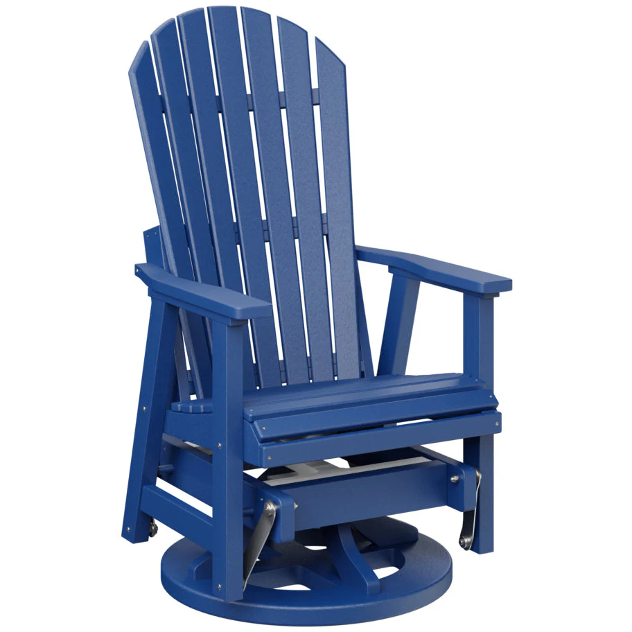 Comfo Back Adirondack Swivel Glider - Image 16