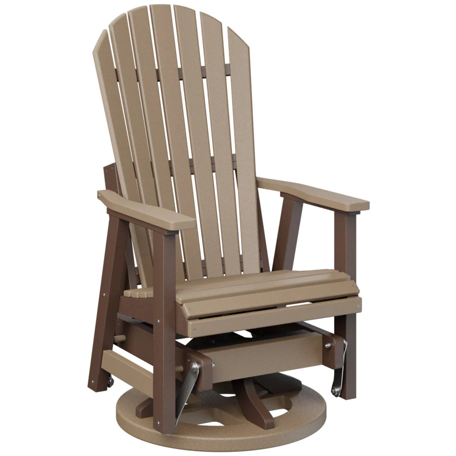 Comfo Back Adirondack Swivel Glider - Image 3
