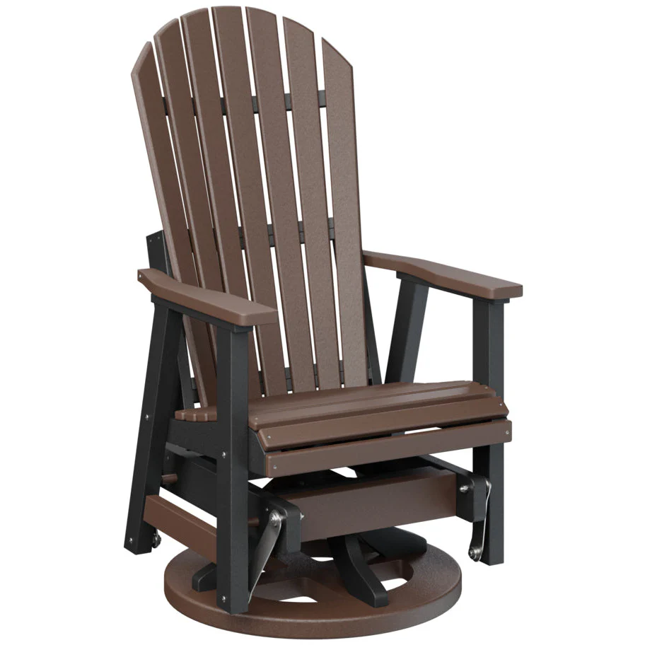 Comfo Back Adirondack Swivel Glider - Image 4