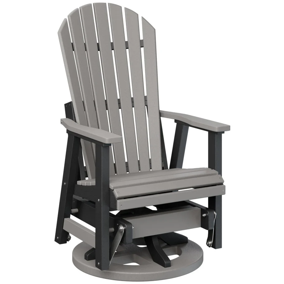Comfo Back Adirondack Swivel Glider - Image 5