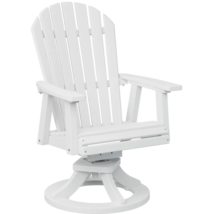Comfo Back Adirondack Swivel Rocker Dining Chair - Image 12