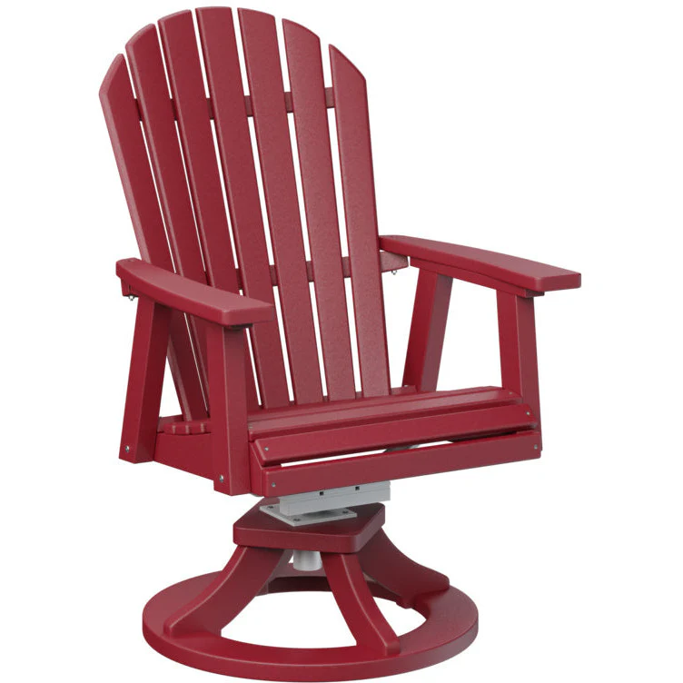 Comfo Back Adirondack Swivel Rocker Dining Chair - Image 18
