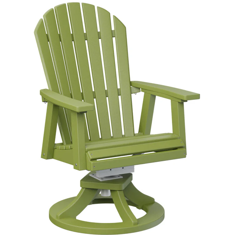 Comfo Back Adirondack Swivel Rocker Dining Chair - Image 22