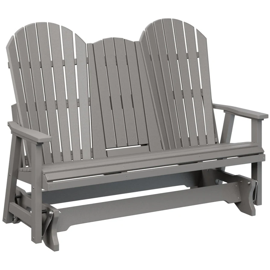 Comfo Back Adirondack Three Seat Glider with Console - Image 12