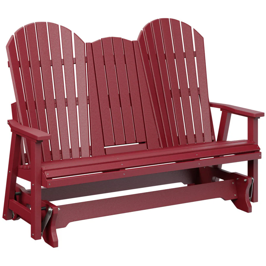 Comfo Back Adirondack Three Seat Glider with Console - Image 14