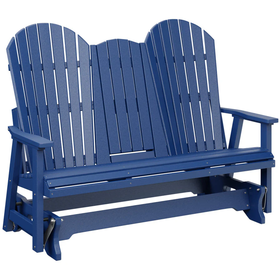 Comfo Back Adirondack Three Seat Glider with Console - Image 15