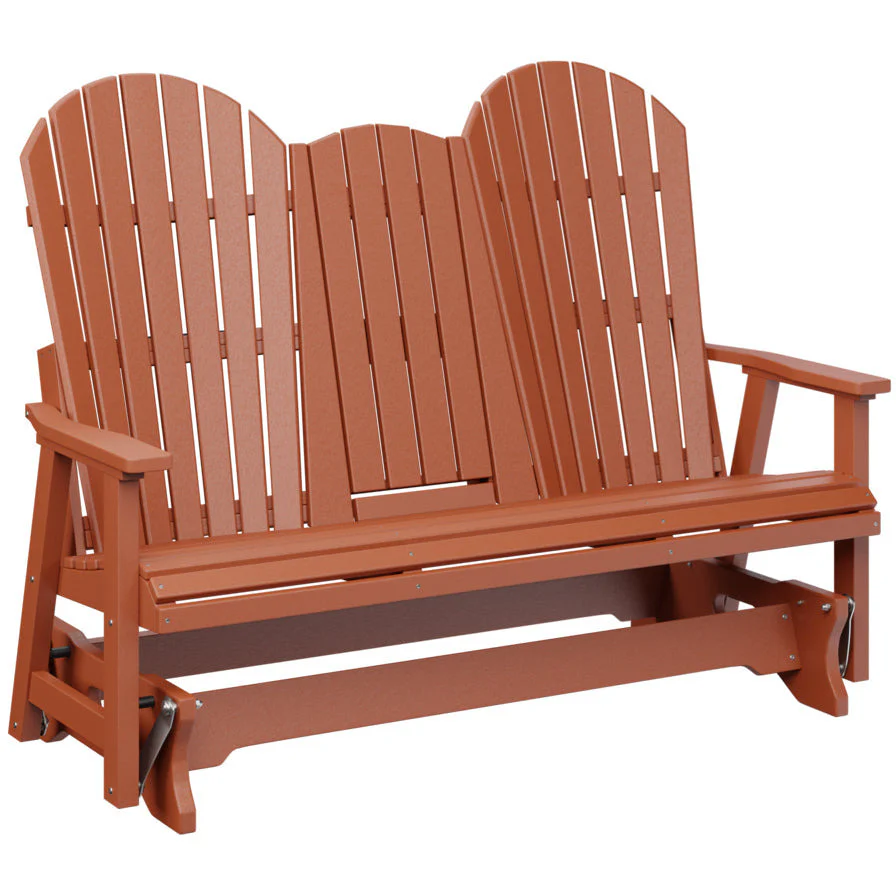 Comfo Back Adirondack Three Seat Glider with Console - Image 16
