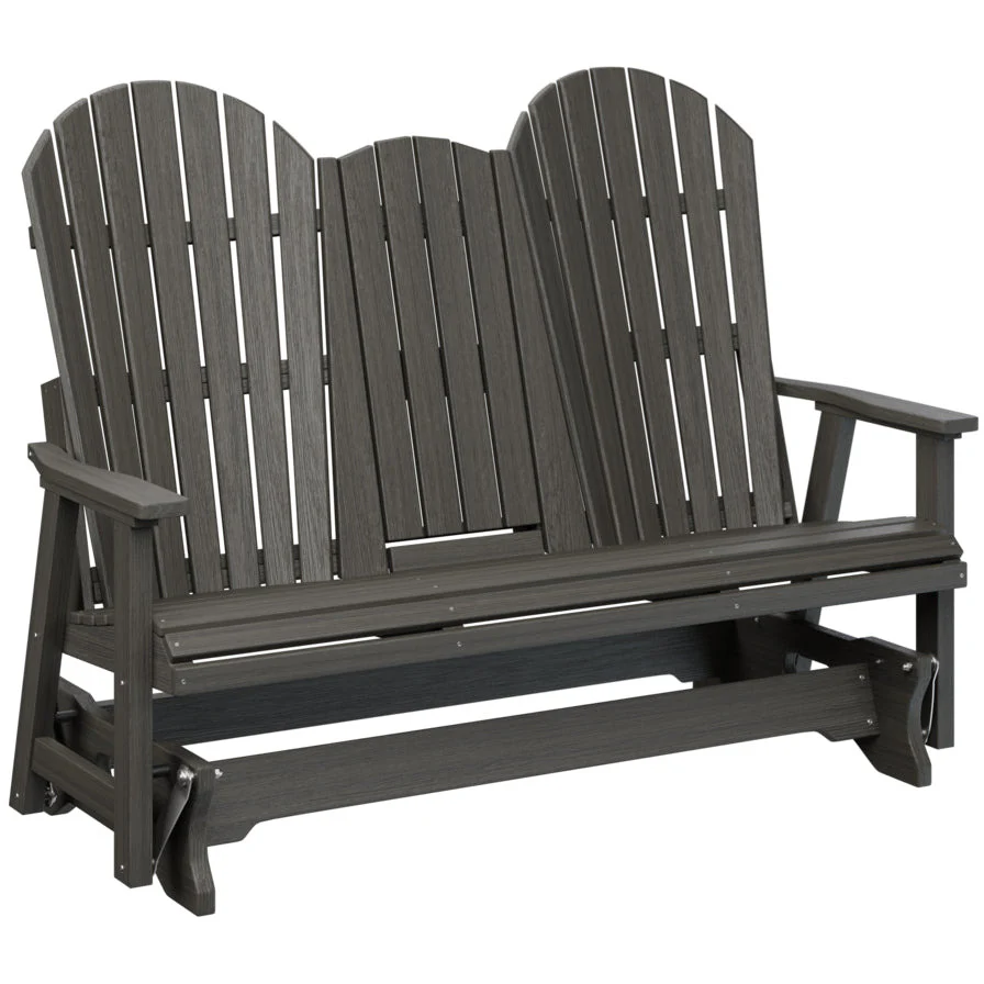 Comfo Back Adirondack Three Seat Glider with Console - Image 22