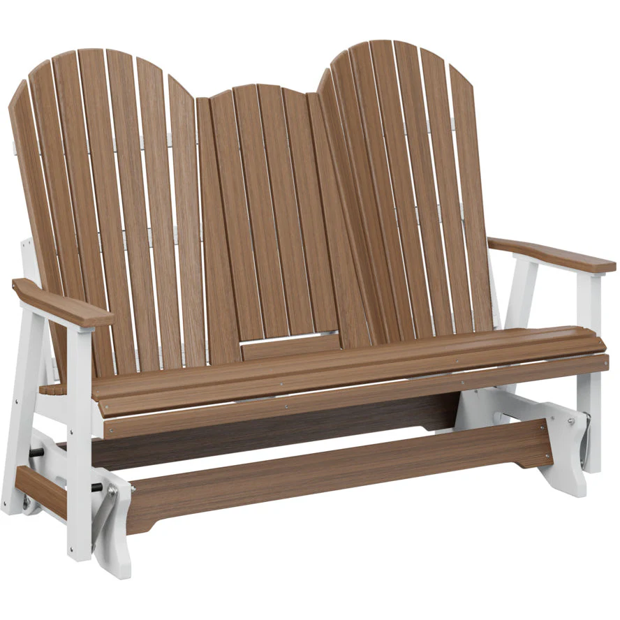 Comfo Back Adirondack Three Seat Glider with Console - Image 26