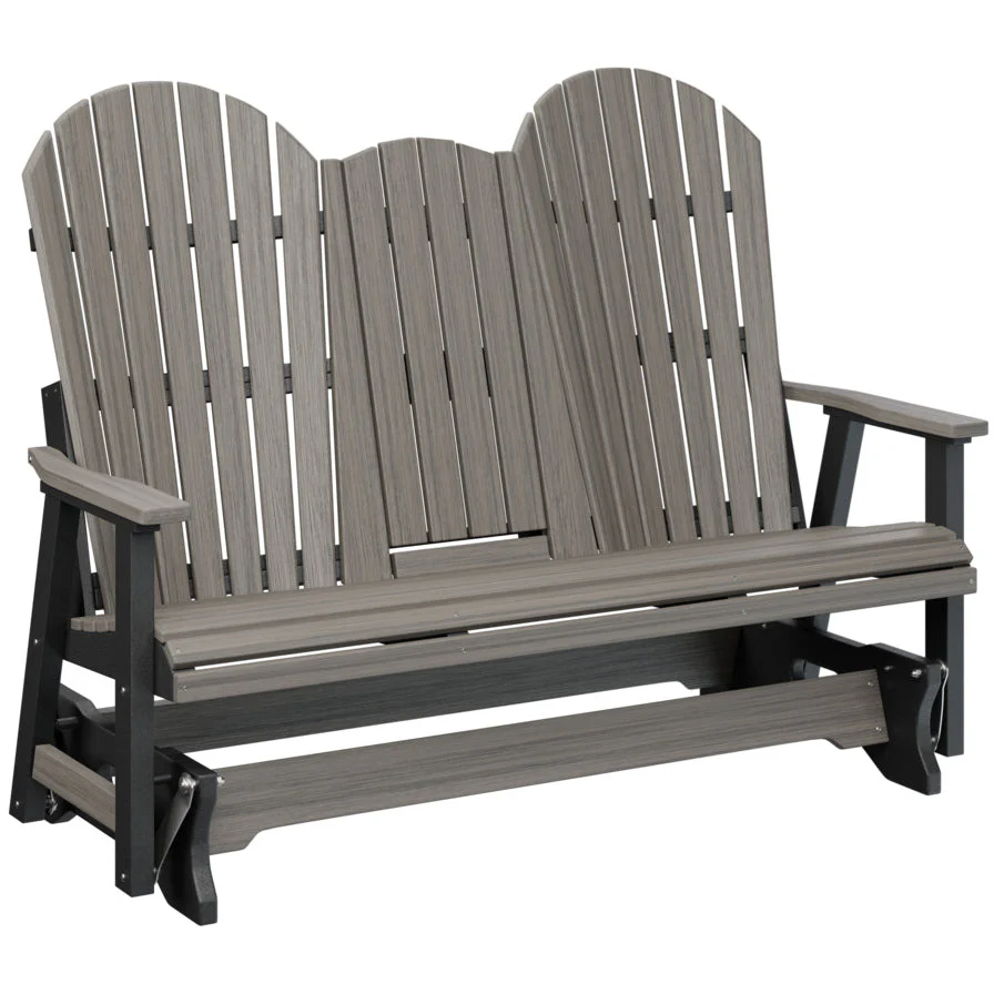 Comfo Back Adirondack Three Seat Glider with Console - Image 33