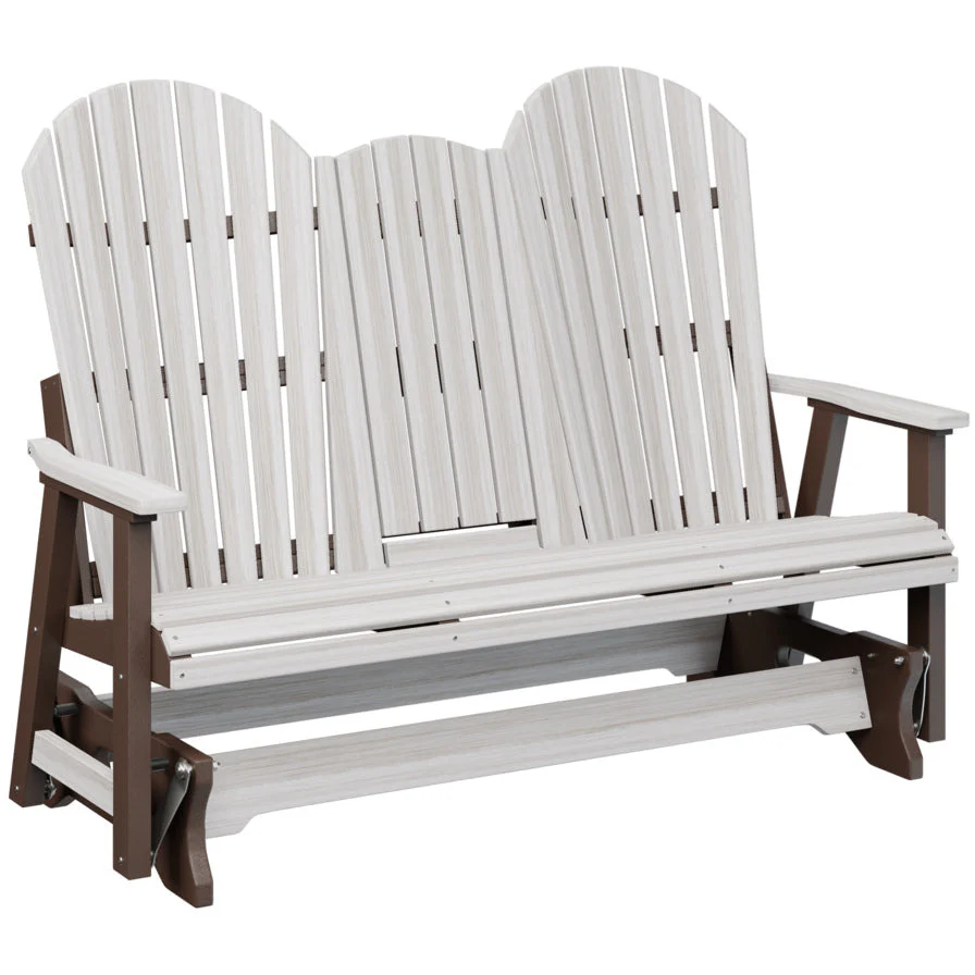Comfo Back Adirondack Three Seat Glider with Console - Image 35
