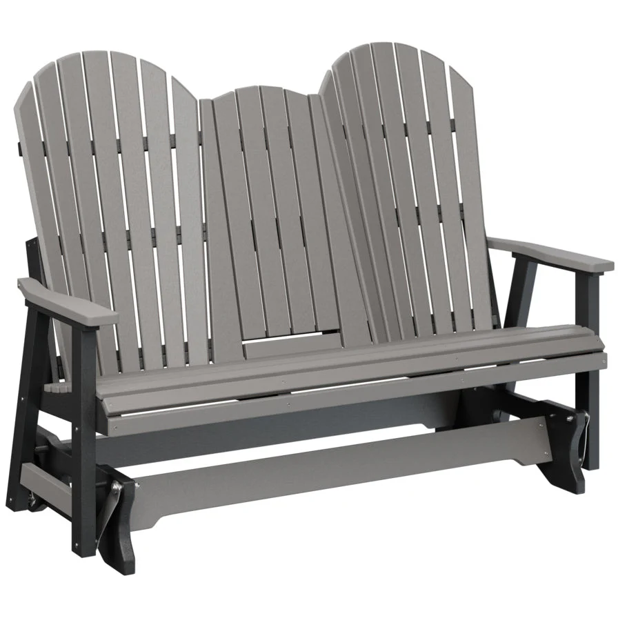 Comfo Back Adirondack Three Seat Glider with Console - Image 7