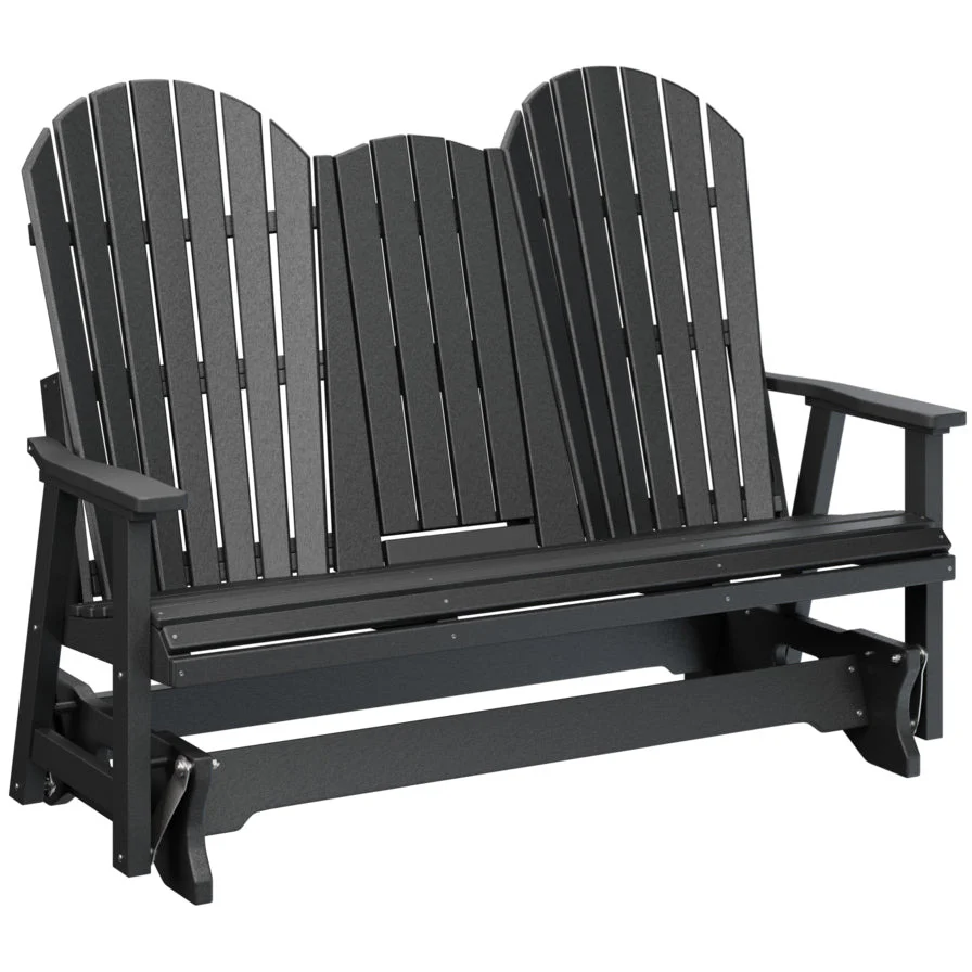 Comfo Back Adirondack Three Seat Glider with Console - Image 8