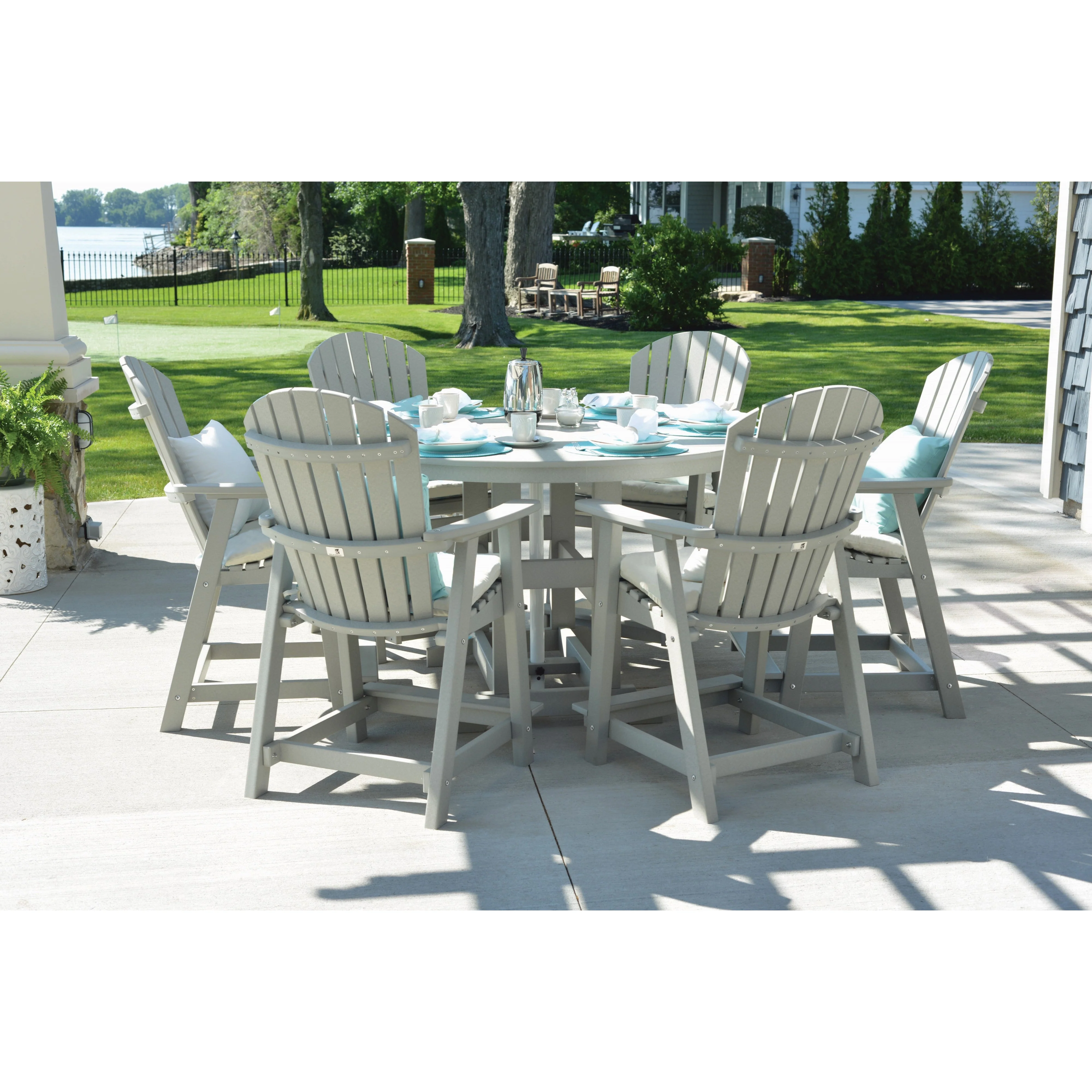 Garden Classic 60" Round Table (Select Height) - Image 4
