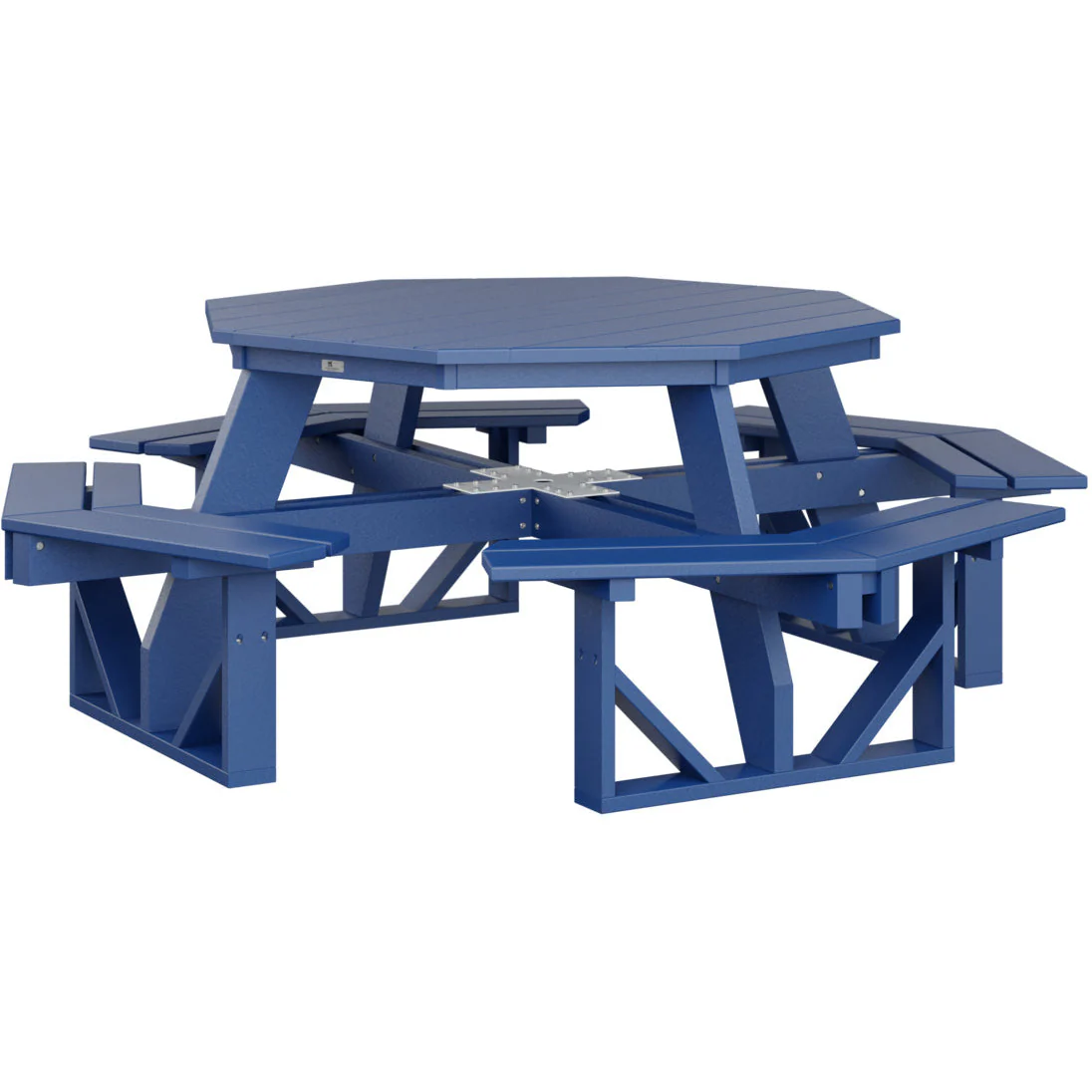 Berlin Gardens Octagon Picnic Table - Image 17