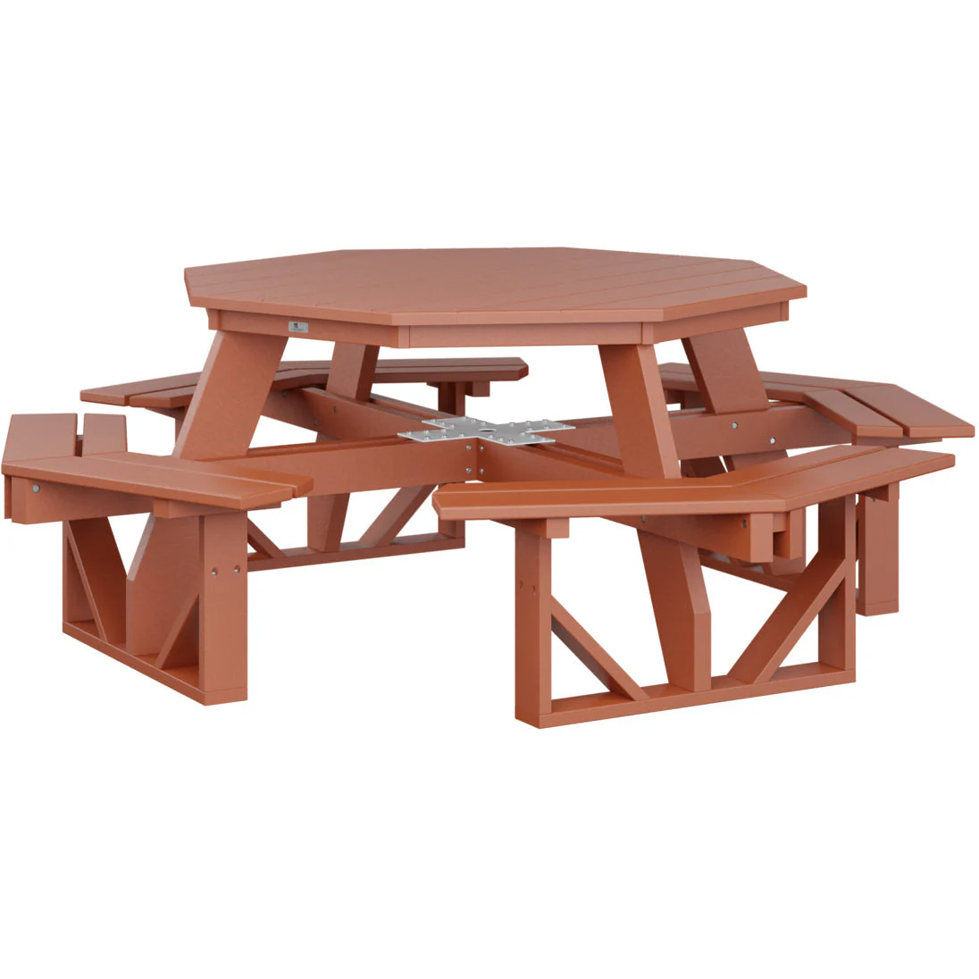 Berlin Gardens Octagon Picnic Table - Image 18