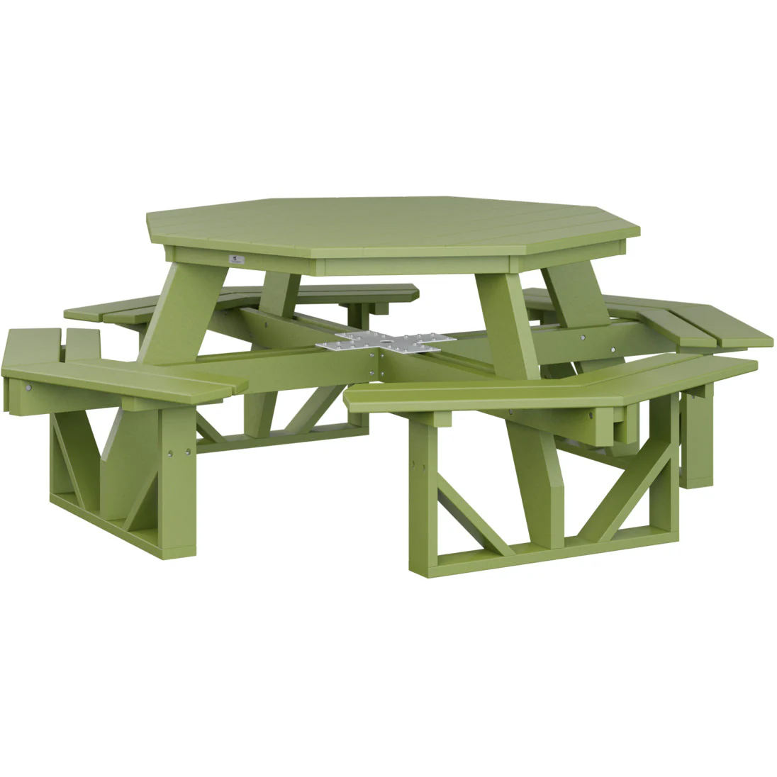 Berlin Gardens Octagon Picnic Table - Image 20