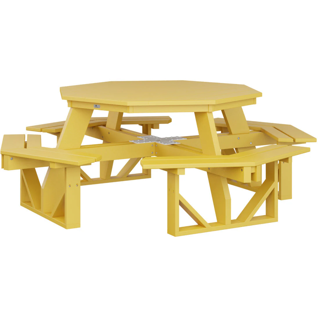 Berlin Gardens Octagon Picnic Table - Image 21