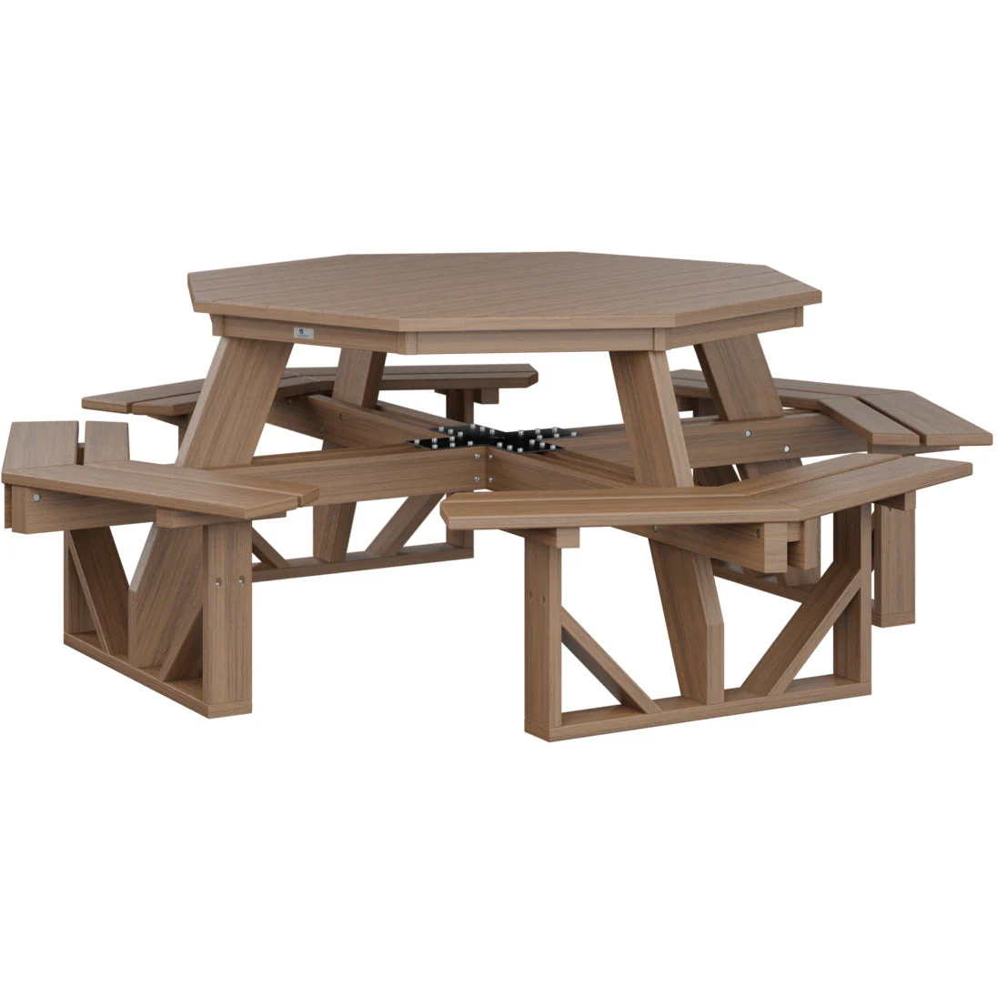 Berlin Gardens Octagon Picnic Table - Image 22