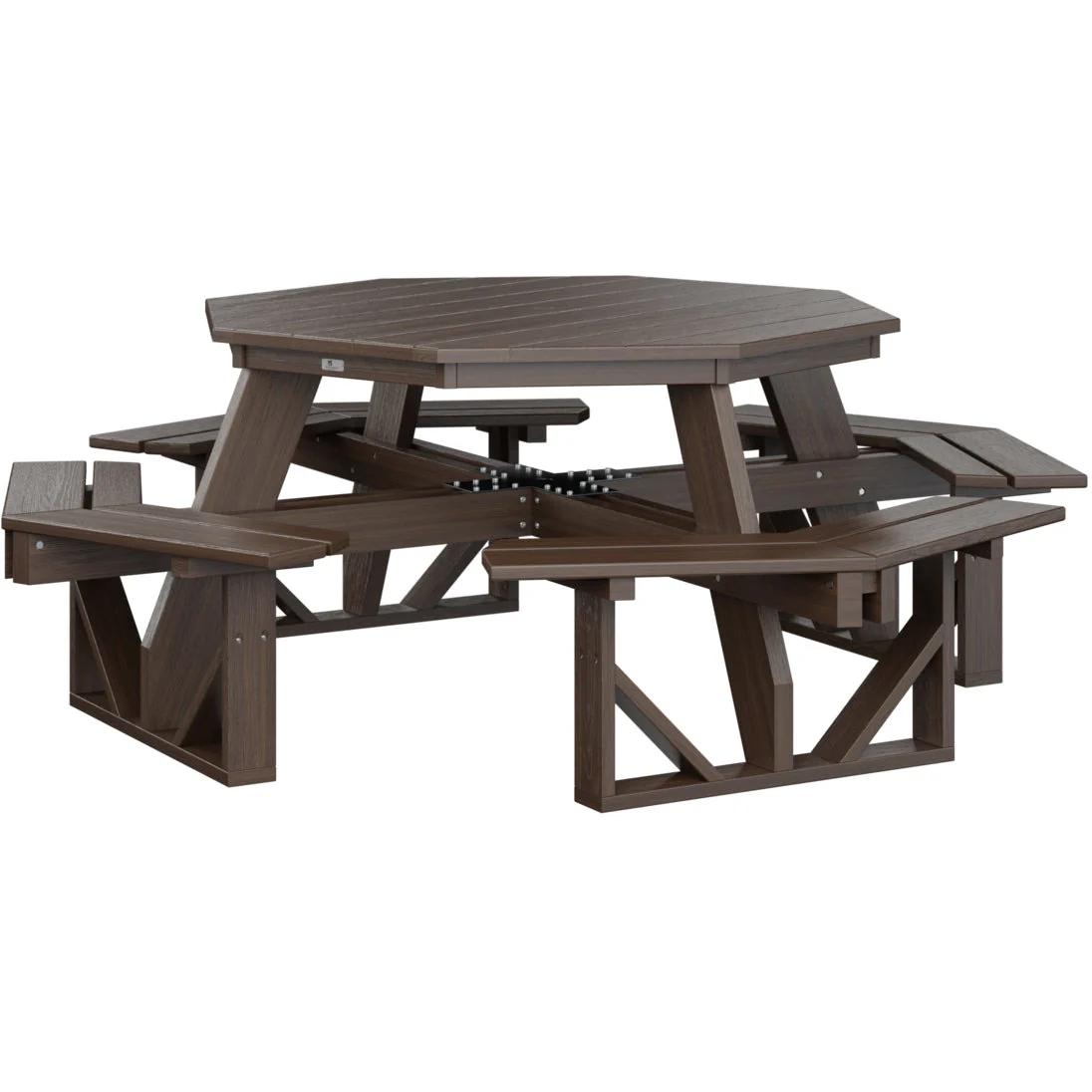Berlin Gardens Octagon Picnic Table - Image 23